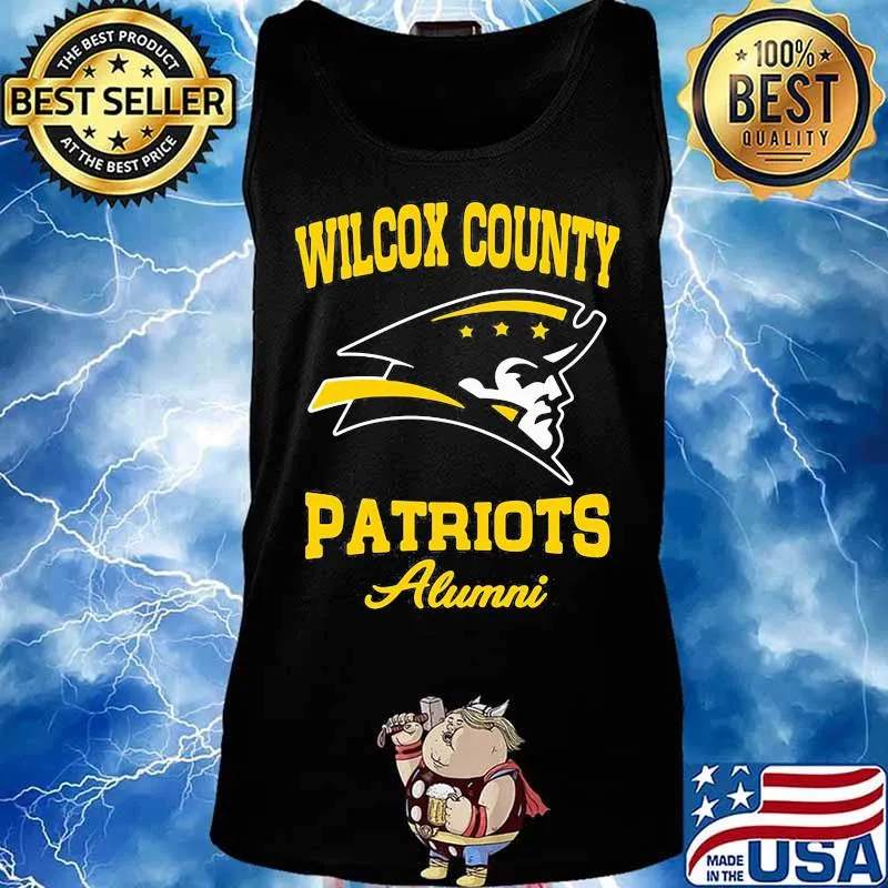 Wilcox county patriots alumni logo s Tank top