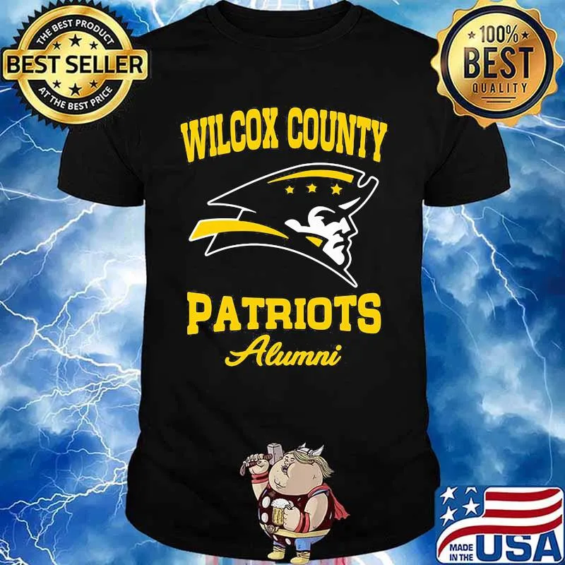 Wilcox county patriots alumni logo shirt