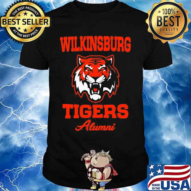 Wilkinsburg tigers alumni logo shirt