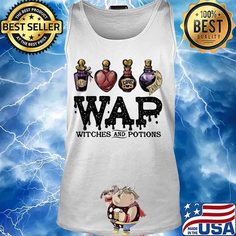 Wish me drink me wap witches and potions s Tank top