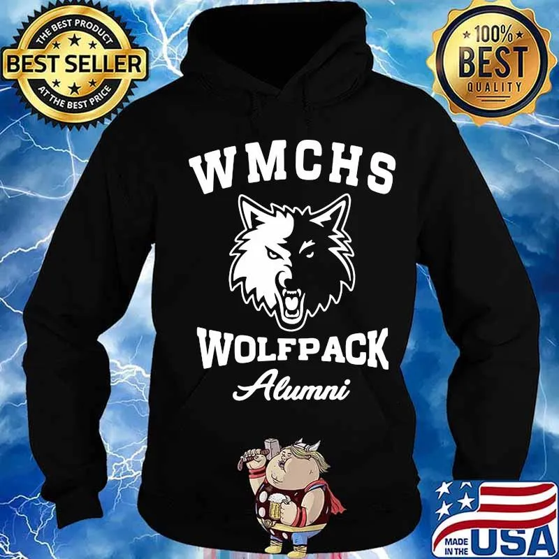 Wmchs wolfpack alumni logo s Hoodie