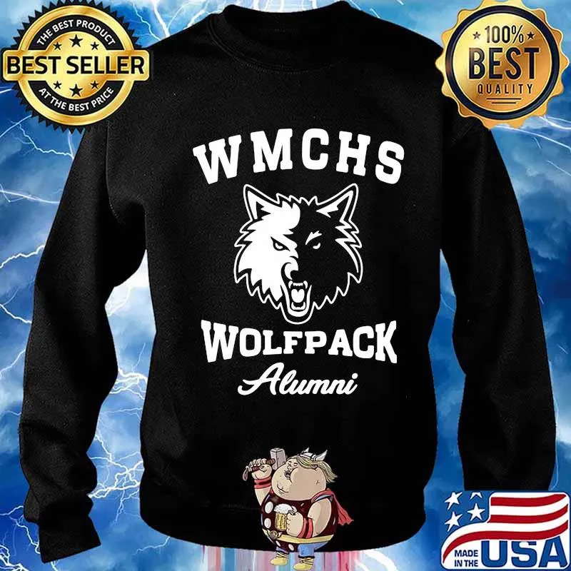 Wmchs wolfpack alumni logo s Sweater