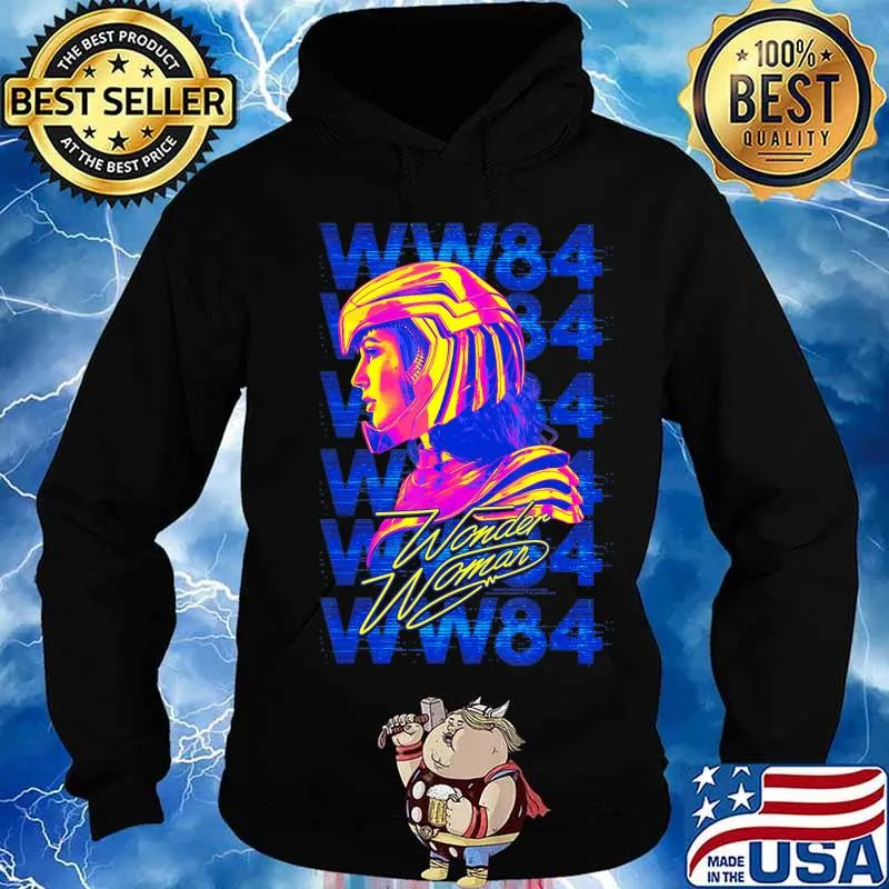 Wonder Woman 1984 Repeat T-Shirt Hoodie
