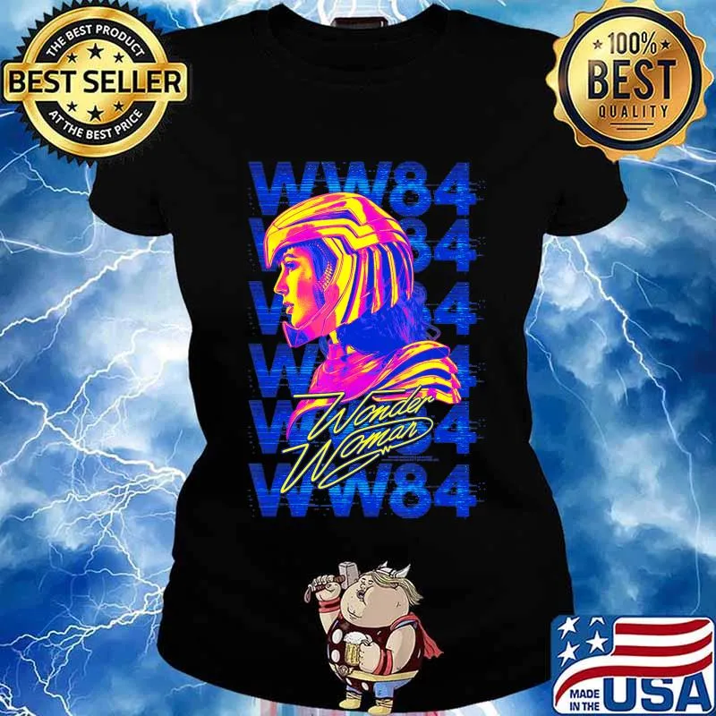 Wonder Woman 1984 Repeat T-Shirt Ladies tee