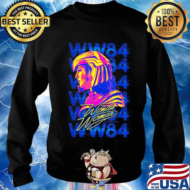 Wonder Woman 1984 Repeat T-Shirt Sweater