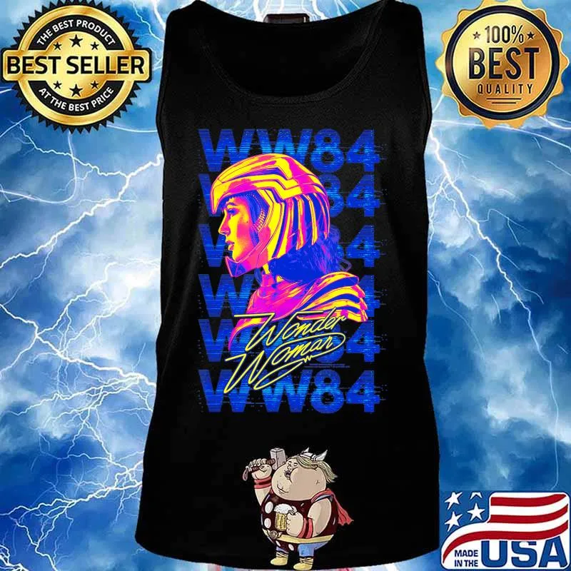 Wonder Woman 1984 Repeat T-Shirt Tank top