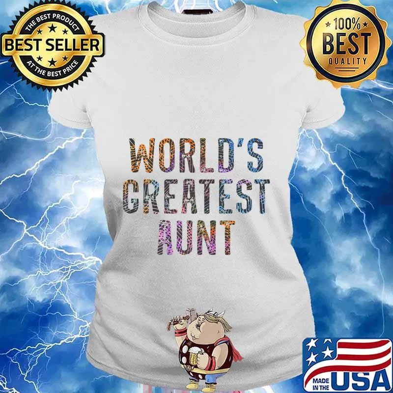 World's greatest aunt Premium T-Shirt Ladies tee