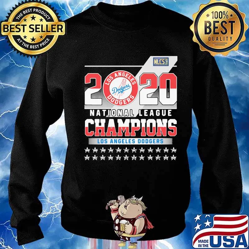 2020 los angeles dodgers logo national league champions s Sweater