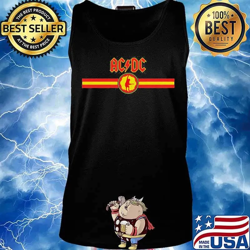 Ac dc black ice logo s Tank top