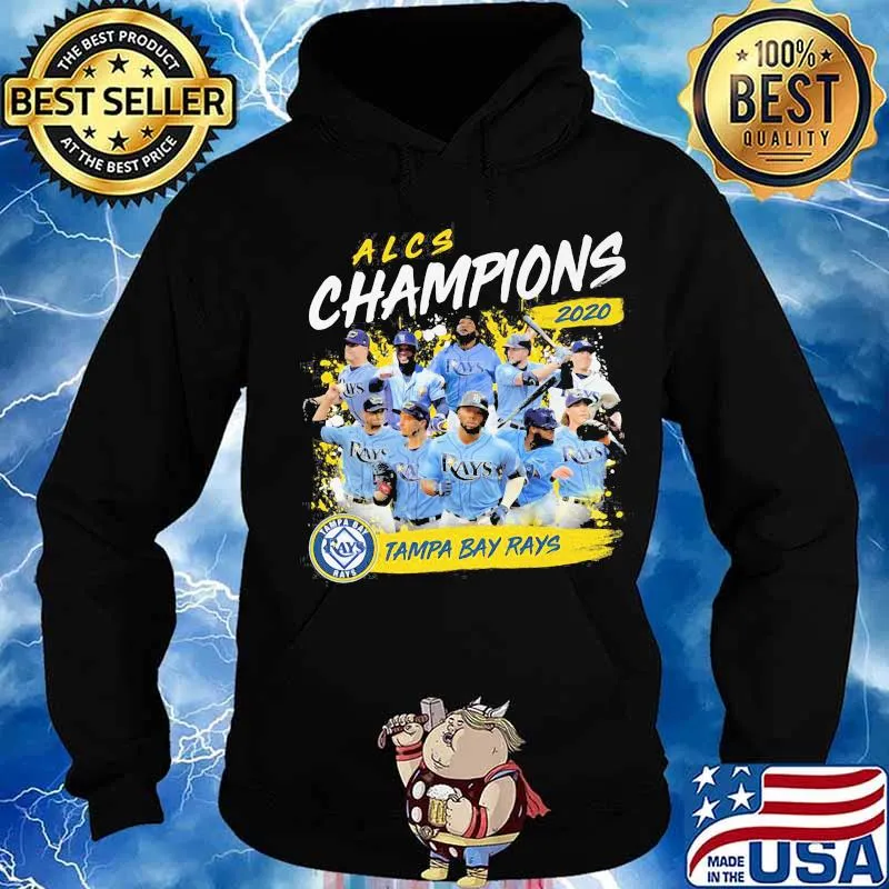 Alcs champions 2020 tampa bay rays s Hoodie