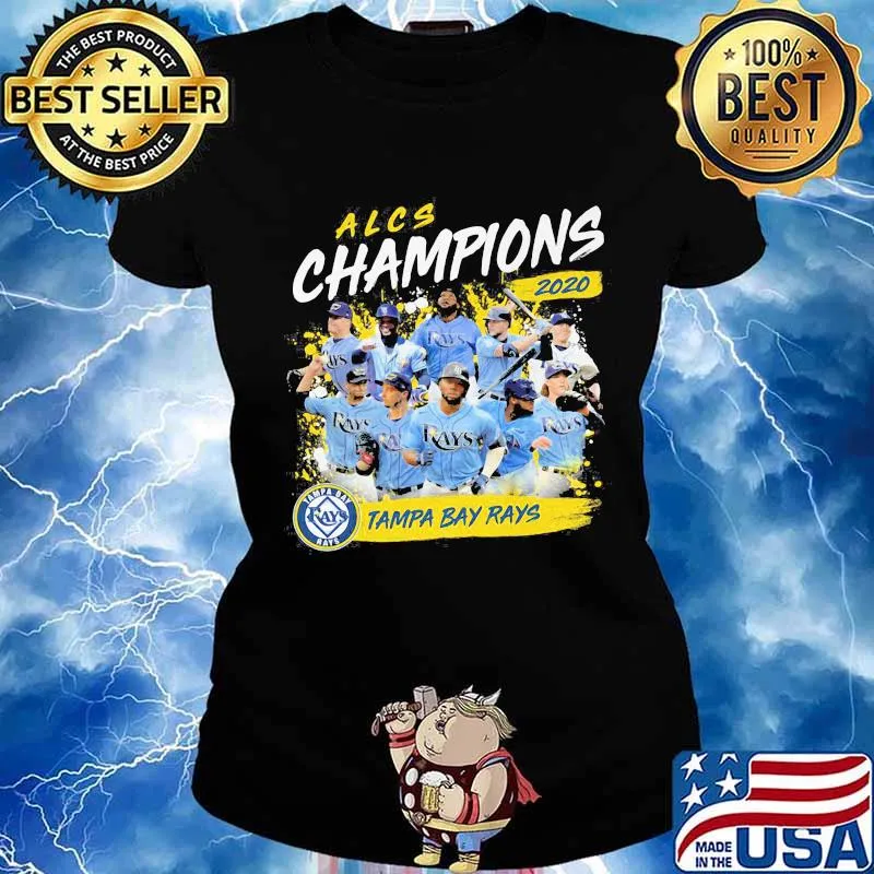 Alcs champions 2020 tampa bay rays s Ladies tee