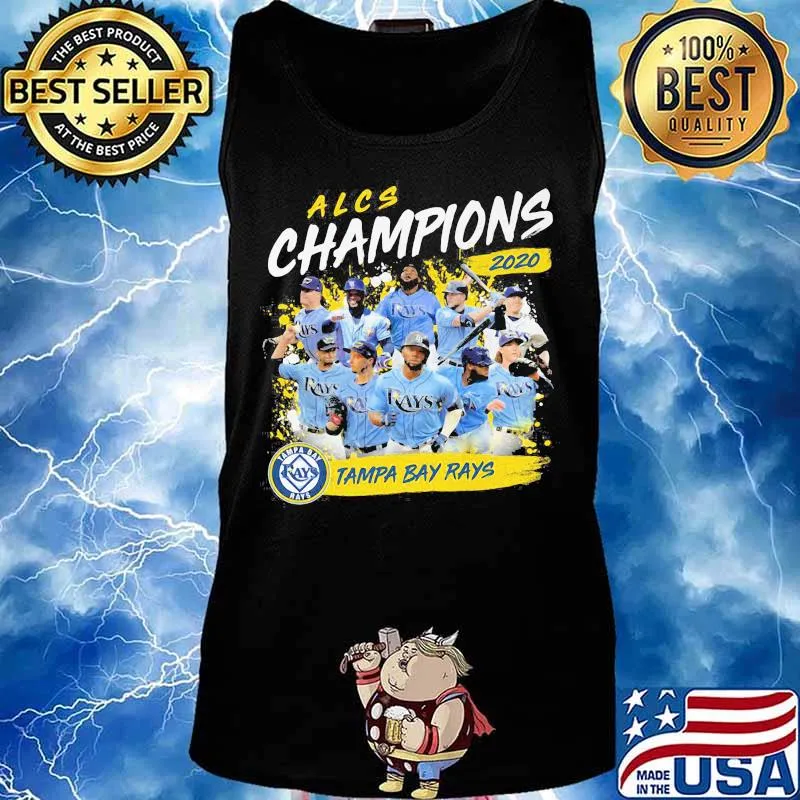Alcs champions 2020 tampa bay rays s Tank top