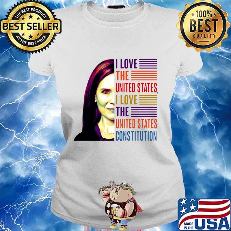 Amy Coney Barrett I Love the United States I Love the U.S Constitution Shirt Ladies tee