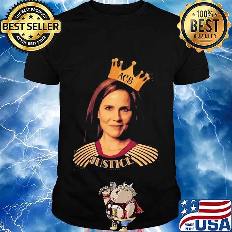 Amy Coney Barrett Justice Notorious Crown Shirt