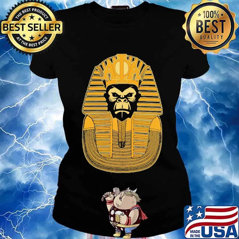 Ancient egyptian statue monkey s Ladies tee