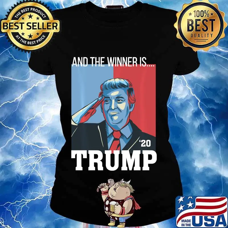 And the winner is trump 2020 s Ladies tee
