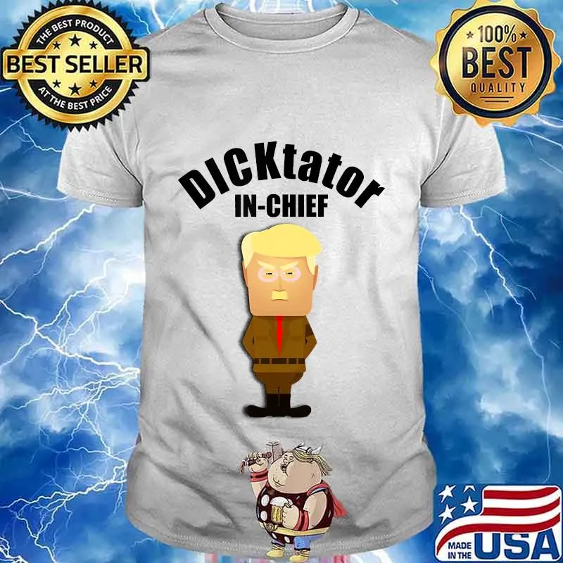 Anti Trump Tshirt Dictator in Chief Pro Biden Shirt T-Shirt