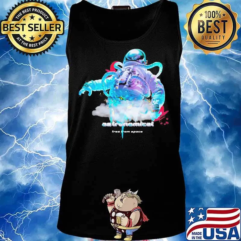 Astronaut astronomical free from space s Tank top