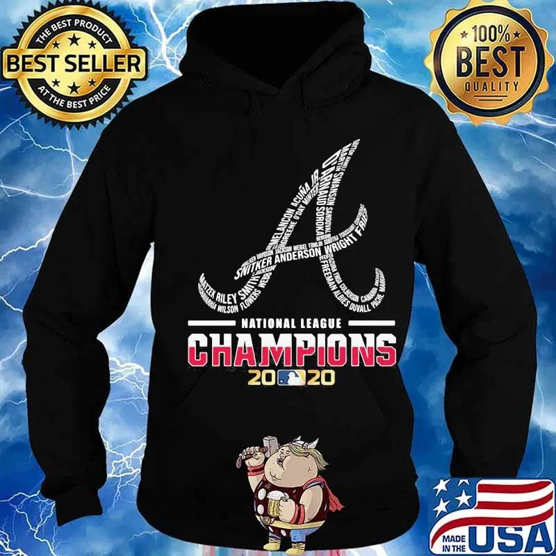 Atlanta braves national league champions 2020 s Hoodie