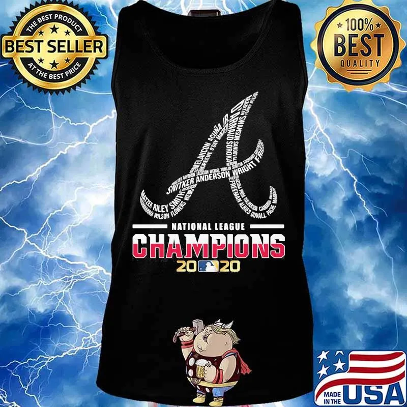 Atlanta braves national league champions 2020 s Tank top