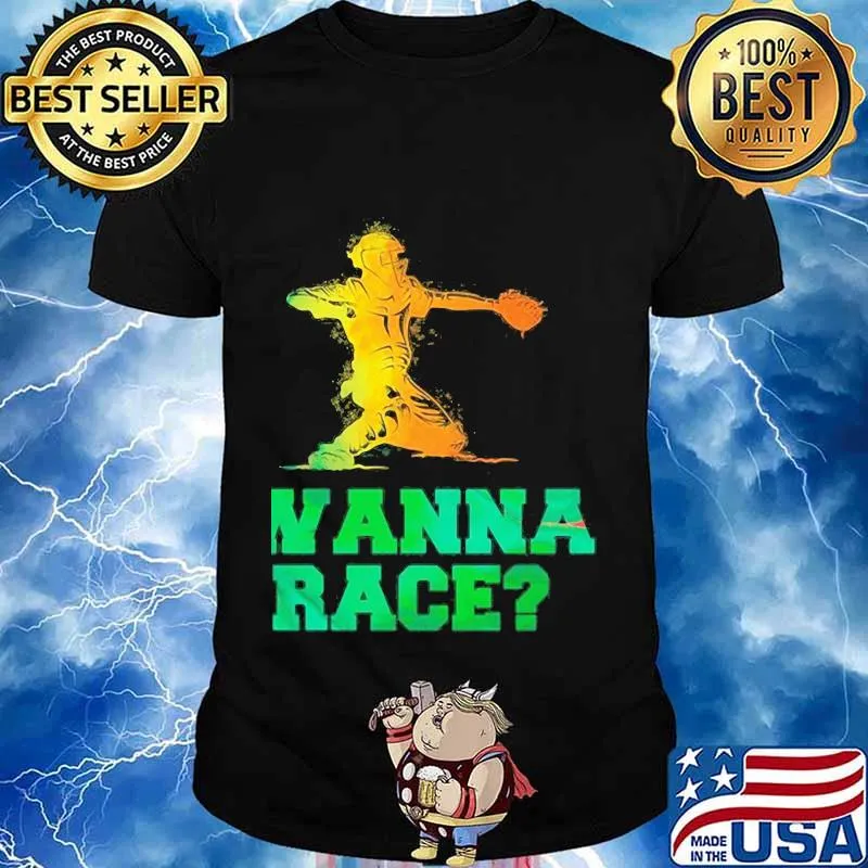 Baseball wanna race vintage shirt
