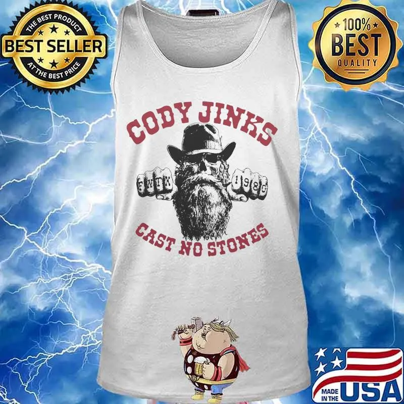 Beard cody jinks cast no stones s Tank top