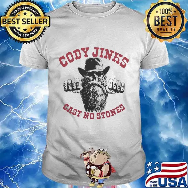 Beard cody jinks cast no stones shirt