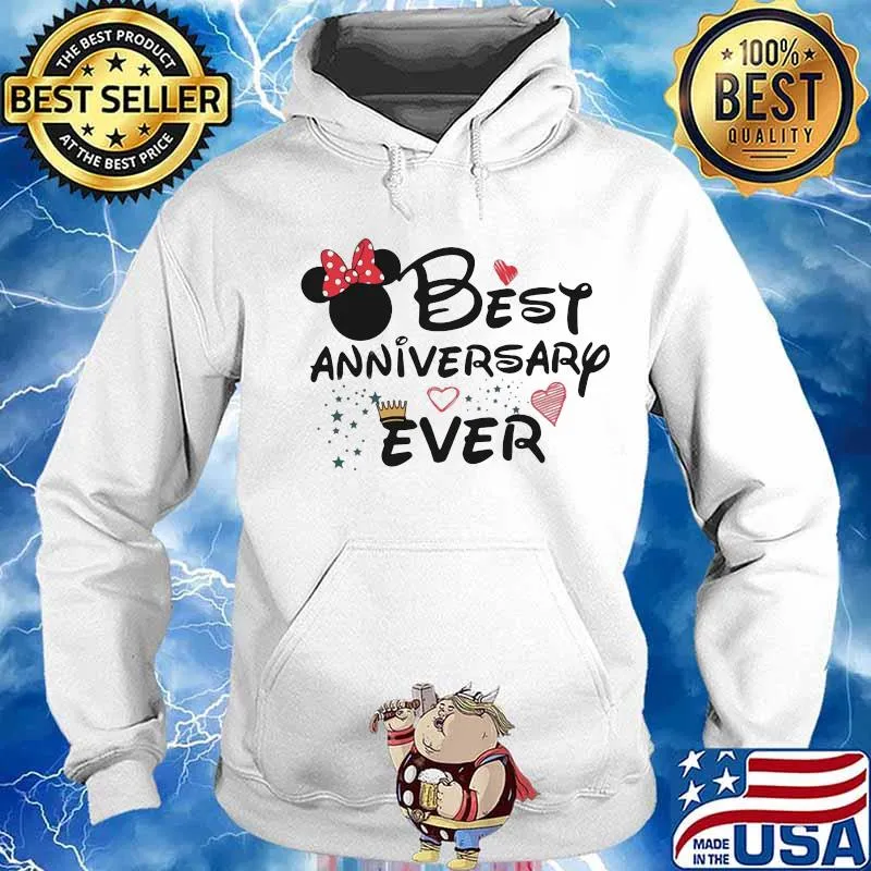 Best anniversary ever minnie mouse s Hoodie