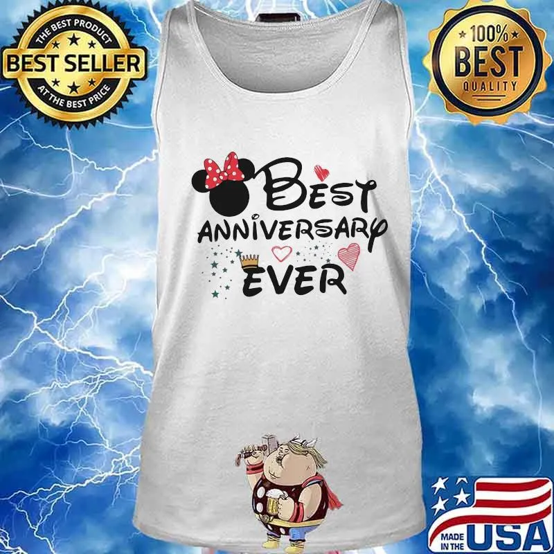 Best anniversary ever minnie mouse s Tank top
