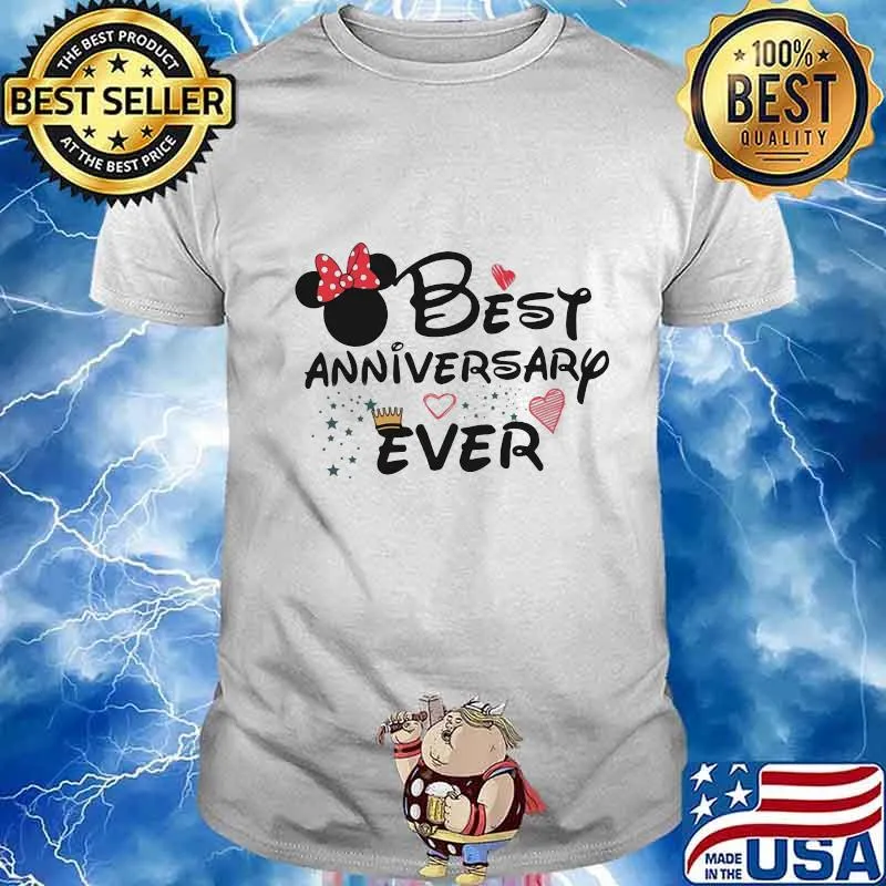 Best anniversary ever minnie mouse shirt