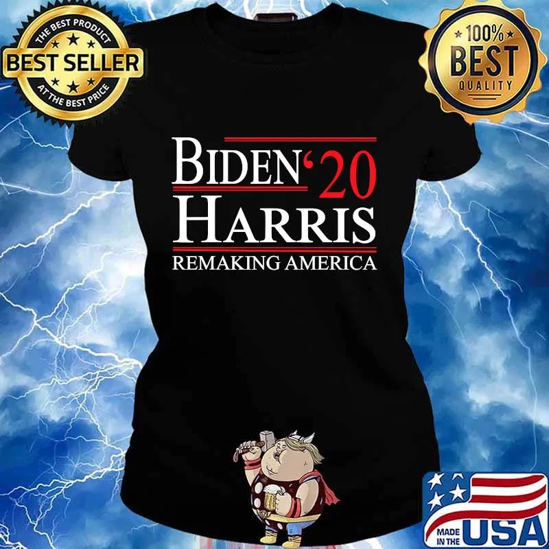 BIDEN HARRIS 2020 REMAKING AMERICA WOMEN MEN T-Shirt Ladies tee