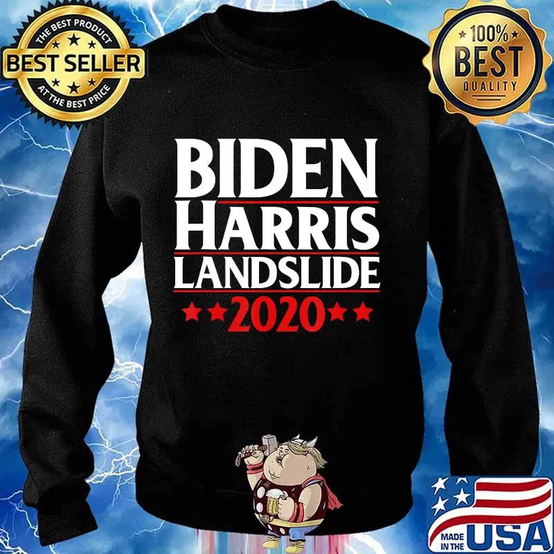 Biden harris landslide 2020 stars s Sweater