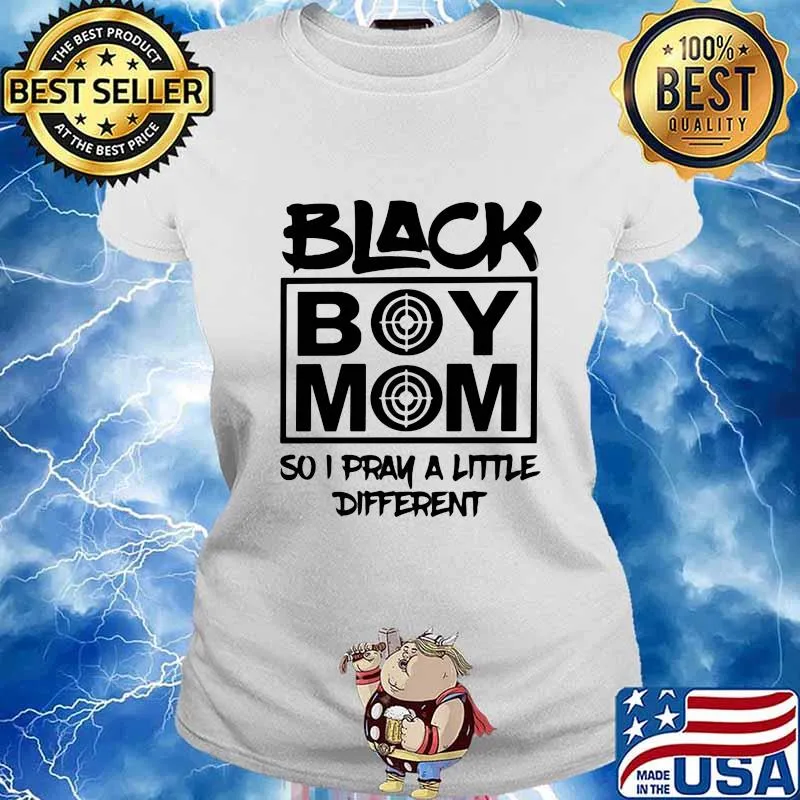Black boy mom so i pram a little different s Ladies tee