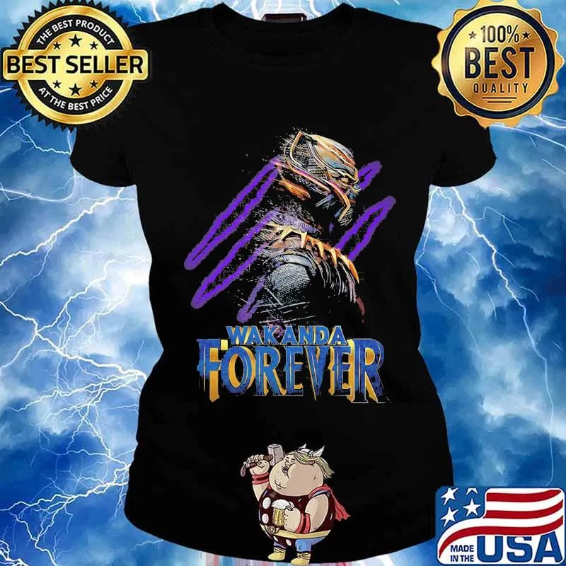 Black panther wakanda forever s Ladies tee