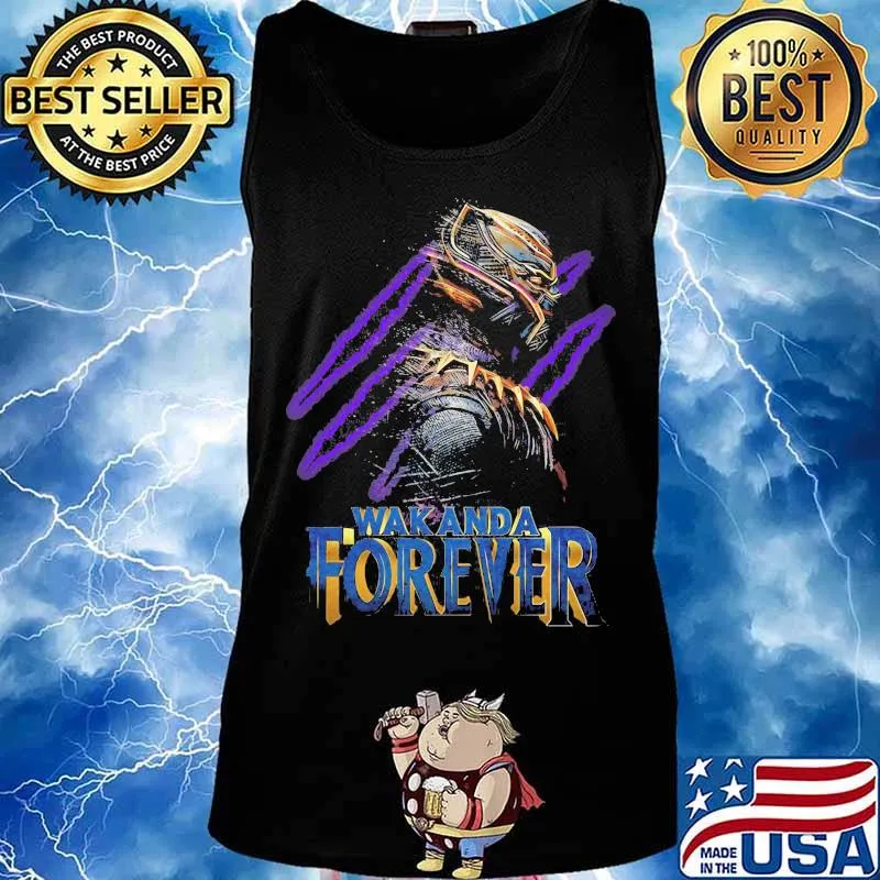 Black panther wakanda forever s Tank top