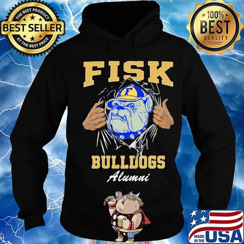 Blood inside fisk bulldogs alumni s Hoodie