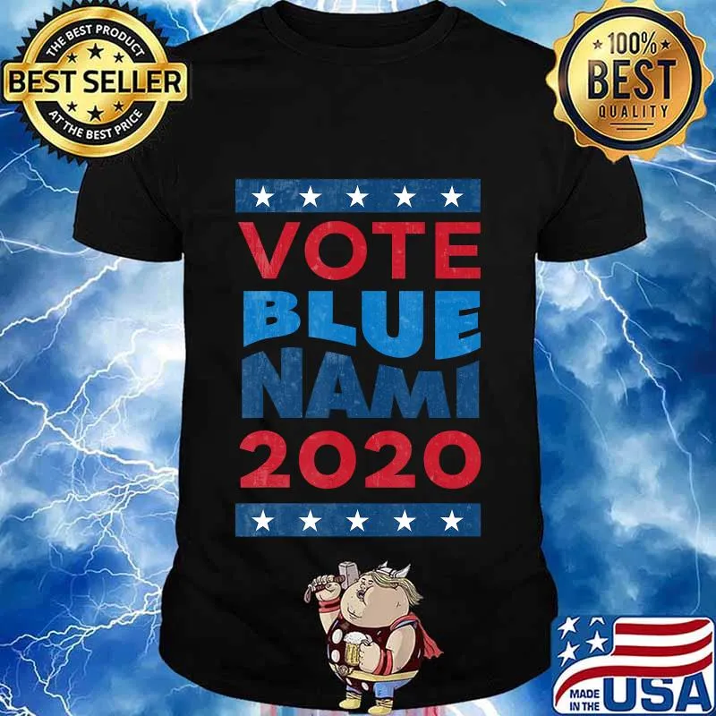BlueNami Blue wave 2020 Democratic Party T-Shirt