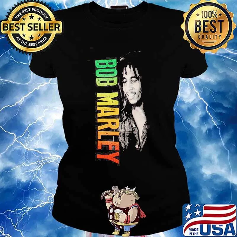 Bob marley hip hop vintage s Ladies tee