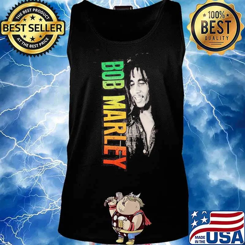 Bob marley hip hop vintage s Tank top