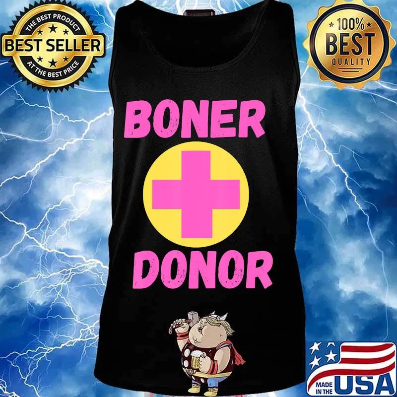 Boner Donor Funny Novelty Sarcastic Halloween Costume T-Shirt Tank top