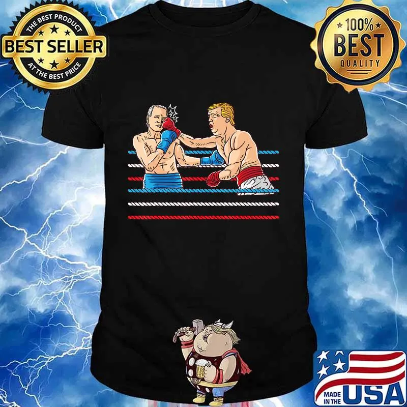 Boxer Donald Trump Boxing Biden Winning President Election T-Shirt