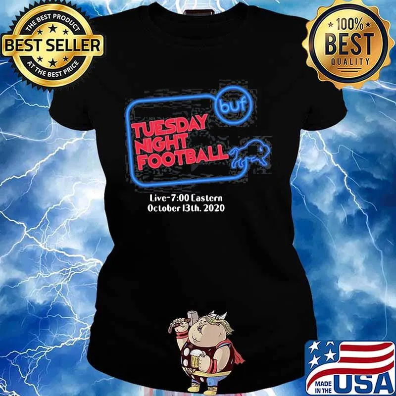 Buffalo bills tuesday night football live 7 eastern october 2020 s Ladies tee