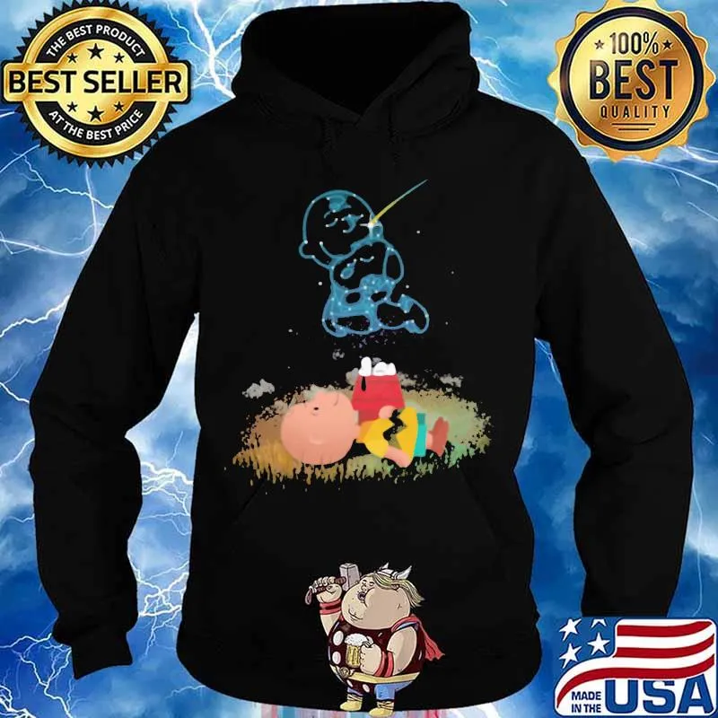 Charlie brown and snoopy sightseeing star wars s Hoodie