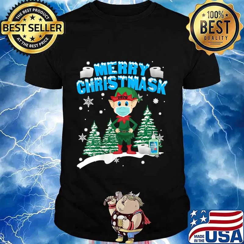 Christmas 2020 Elf - Merry Christmask Shirt