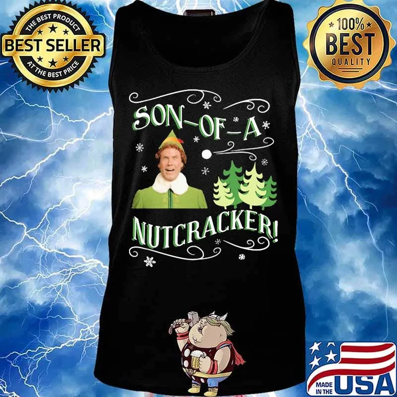 Christmas elf son of a nutcracker s Tank top
