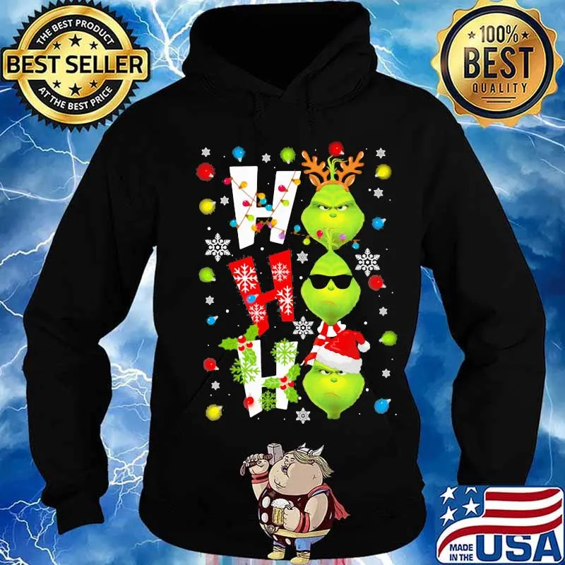 Christmas grinch ho ho ho s Hoodie
