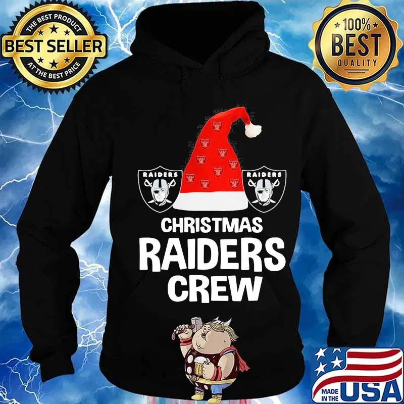 Christmas las vegas raiders crew s Hoodie