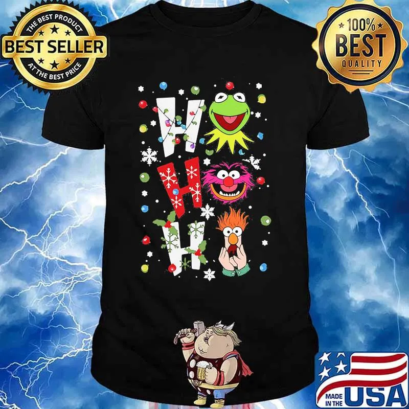 Christmas the muppets ho ho ho shirt