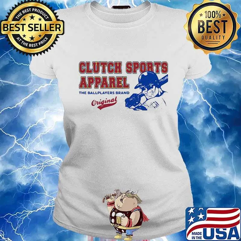 Clutch sports apparel the ballplayers brand original s Ladies tee