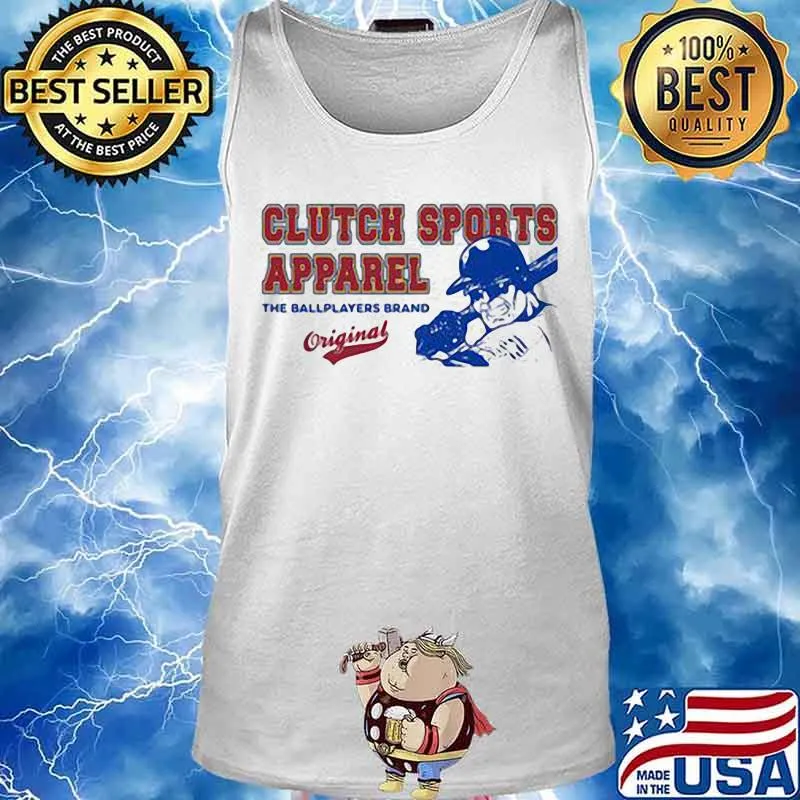 Clutch sports apparel the ballplayers brand original s Tank top